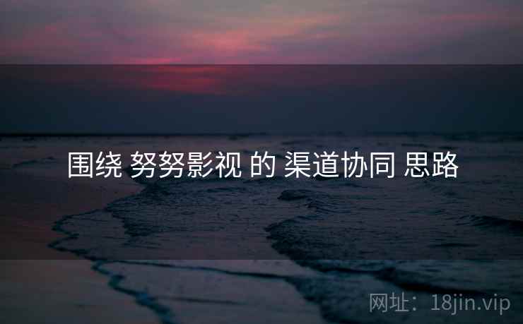 围绕 努努影视 的 渠道协同 思路  第2张